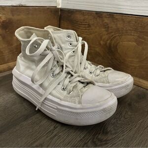 WOMEN'S CONVERSE CHUCK TAYLOR ALL STAR MOVE LIFT HI PLATFORM SNEAKERS 6